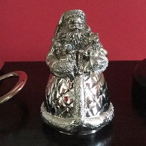 Reed & Barton Silver Plate Musical Santa